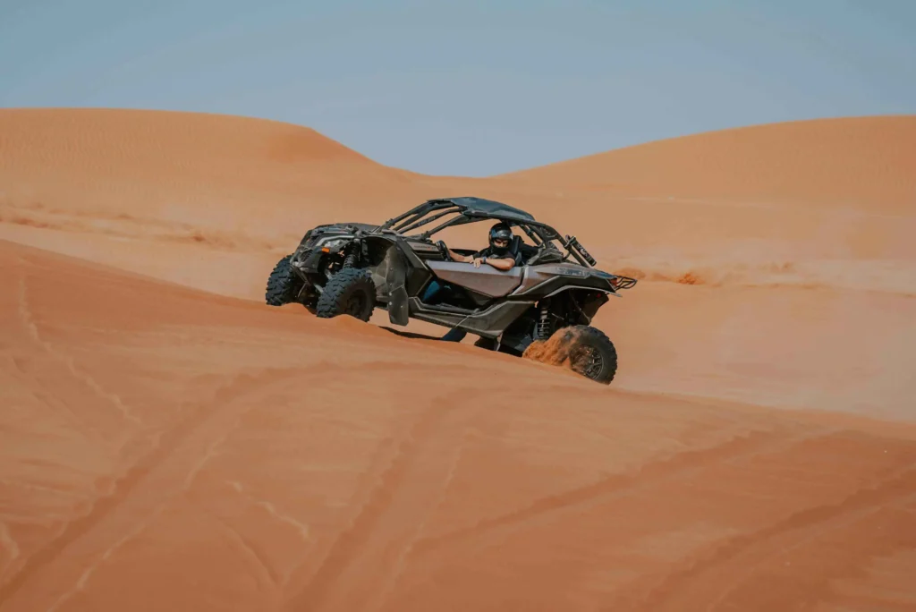 one seater Dune Buggy Desert Safari Abu Dhabi