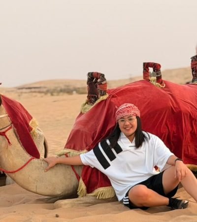 desert safari evening